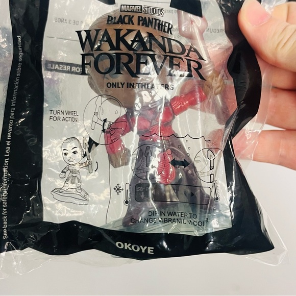 mcdonalds marvels studios black panther wakanda forever happy meal toy - Picture 4 of 4